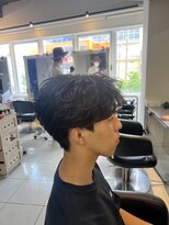 アイズ 海老名(AIZU) ニュアンスパーマ カルマパーマ ダウンパーマ センターパート