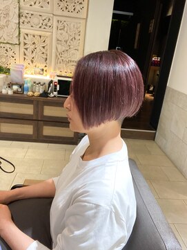 ヘアリゾート粋 ティガ 池袋店(tiga) ラベンダーピンクカラー！