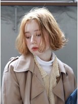 ラべリー 池袋(LOVELEY)&nbsp;ベージュカラーのフレンチボブ【池袋】