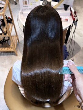 ロンド シャルム 吉祥寺(Lond charme) 黒髪グレーベージュ髪質改善トリートメント縮毛矯正吉祥寺
