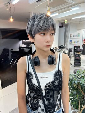 ヴェイン 渋谷(vain) ショートボブ丸みショートカットマッシュショート前髪あり