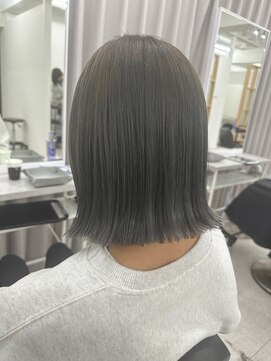 ロウ 町田(ROW) ミニウルフ/くすみブルー/テラコッタ/韓国マッシュ/くびれヘア