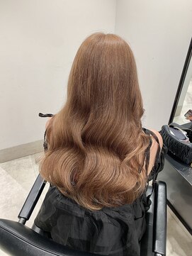 ゴウトゥデイ 渋谷MODI店(GO TODAY) ミルクティーベージュ ダブルカラー ケアブリーチ <渋谷/渋谷駅>