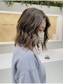 外国人風ハイライト/3Dカラー/白髪ぼかし/大人ヘア