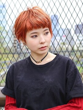 デビュー 沖縄泡瀬店(Debut) アンブレラカラー/こなれミディ/イメチェン/ウェーブパーマ