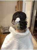 ふんわりシニヨン