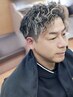 予約不要！カット+パーマ（顔剃り付き）