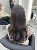 ☆ブリーチなしWカラー×透明感グレージュカラー
