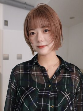 ネルケ 立川(nelke) ボブ/レイヤー/ミルクティーベージュ