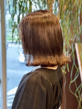 シュシュ(SHU-SHU)の写真/【徳島市/佐古】ブリーチなしでも“透明感のあるつや髪”が叶う◇トレンド×似合わせで満足の仕上がりに*