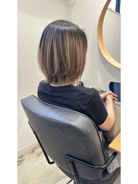 ハイク(HYKE) レイヤーボブ☆バレイヤージュ