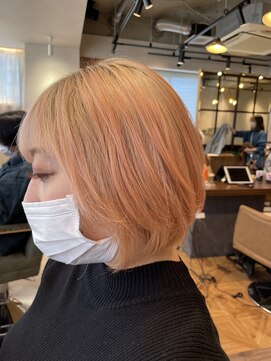 ルート バイ パルタージュ 大宮駅東口店(Root by PaRtage) ［Root］パキッとしないフェミニンオレンジ