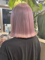 サンクプロジェクト(cinq PROJECT) ミルクティーピンクベージュカラーハイトーンカラーダブルカラー