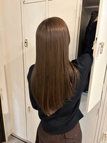 リト(riTo)&nbsp;20代30代グレージュ韓国レイヤーロング