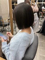 コク 千葉駅西口(COQU)&nbsp;タッセルボブ/顎下ボブ/千葉【積田佳奈】
