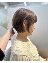 ウチコ 平尾店(u.chi.ko_si)&nbsp;ショートボブと白髪ぼかし