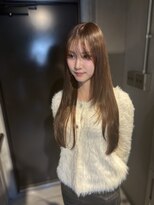 レノラ 髪質改善カラー 本町(LENORA) 髪質改善TR×透明感艶出しカラー