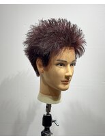 ルースト 京都河原町店(ROOST) MEN’S HAIR/スパイキーショート/センターパート/ツイスト