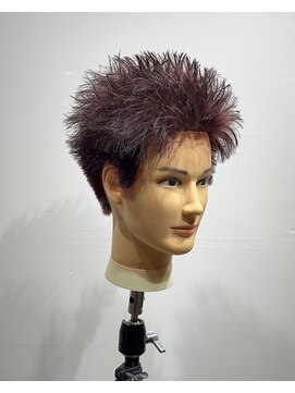 ルースト 京都河原町店(ROOST) MEN’S HAIR/スパイキーショート/センターパート/ツイスト