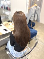 リラクオーレ 三宮 元町(LIRA CUORE)&nbsp;ウォームベージュ×髪質改善