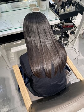 ビューバイネオリーブ 用賀店(Beau'r by neolive) ミルクティーブロンドデジタルパーマワンホンレイヤー［用賀］