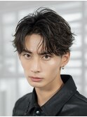 朝を楽にする◎フェザーショート フェザーパーマ メンズパーマ