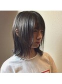切りっぱなしボブ