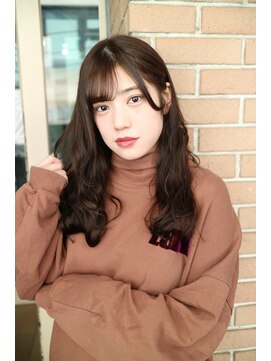 サロンドミルク 原宿(salon de MiLK) 【salon de MiLK 原宿】ゆるウェーブ×サファイヤベージュ