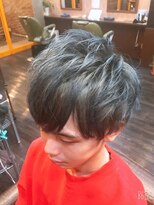 ヘアショップジャマー(Hair shop JAMMER) ダークシルバーマッシュ