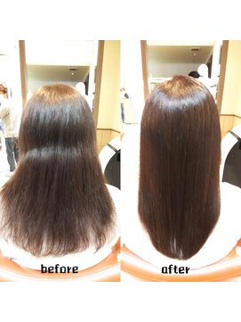 ネオリーブチノ 登戸店(Neolive cino) 【neolive cino】髪質改善酸熱トリートメントで艶髪☆