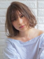 ロンドプランタン 恵比寿(Lond Printemps) Lond佐野 透明感のあるミルクティーベージュ フレンチボブ