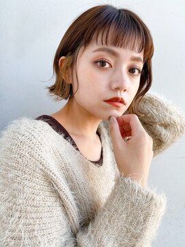 ガーデントウキョウ(GARDEN Tokyo) 【GARDEN荒井夏海】ふんわり外ハネボブ×イヤリングカラー