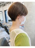 《輪玉尚也》 マッシュショート　小顔　耳掛け