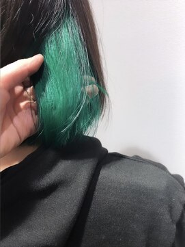 ネオヘアー 曳舟店(NEO Hair) ターコイズグリーン【瀬川】美髪/こなれミディ/曳舟