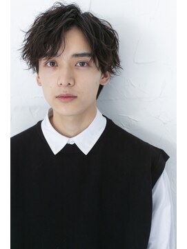 アジールヘア 所沢プロペ通り店(agir hair) ウェーブ×パーマ×レイヤーカットメンズスパイラル