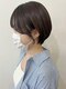 エメ ヘアー(aimer hair)の写真/マスクありでも可愛く見える長さでカット♪360°美フォルムの再現性の高いスタイルで毎日が楽しくなる☆