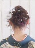 成人式ヘアセット