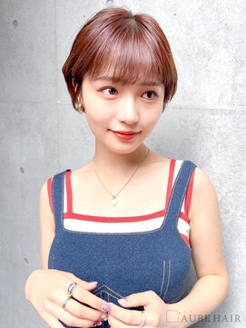 オーブ ヘアー アオ 四日市店(AUBE HAIR ao) 20代・30代_丸みショート