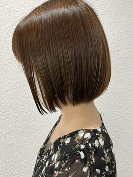 ネオリーブカップ 町田店(Neolive capu) 前下がりボブ ＊ 丸みボブ【町田/韓国風スタイル】