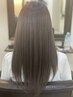 【平日限定】　カット+美髪フルカラー　7700