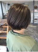 ショート/ボブ/くびれ/マイナス5歳/似合わせカット/前髪/奈良
