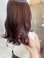 カラークチュール(Color Couture)&nbsp;デザインカラー/レイヤーカット/オリーブベージュ/ウエットヘア