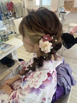 ルナクレセント (Luna crescent) サイド編みおろし