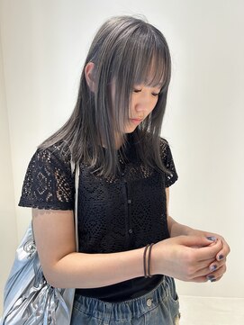 ニール シトロン 名古屋 伏見 丸の内(NEELU citron) 【Neelu_citron_tomoya】1ブリーチグレージュカラー