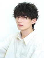 ゴールド 大阪 梅田店(GOALD) シャドウパーママッシュウルフツーブロックスパイラル韓国ヘア