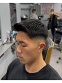 アイコン ブルー メンズ(I-CON #blue MEN'S) フェザーアップ×スキンフェード【フェード/メンズカット】
