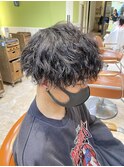 メンズツイストスパイラルパーマ