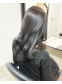 ブリーチなしグレージュ