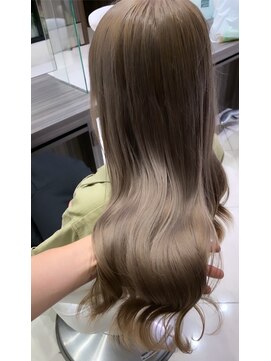 アース 大曽根店(HAIR&MAKE EARTH) 透明感抜群!ブリーチカラー+カット+トリートメント