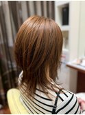 20代30代ブリーチなし大人可愛いハイレイヤーウルフ